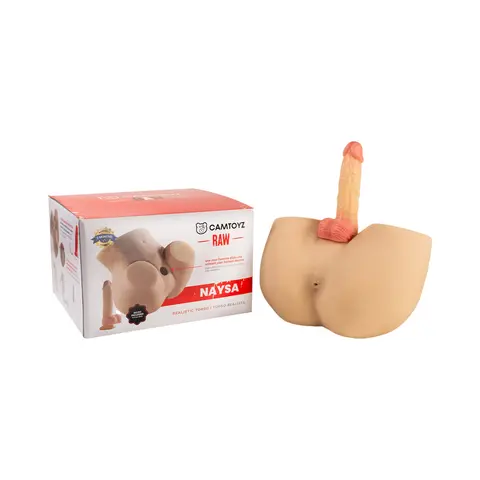 Camtoyz Raw Realistic Torso Naysa in Vanilla