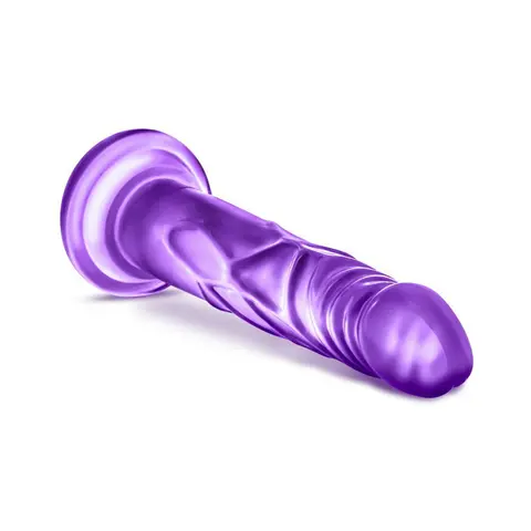 B Yours Sweet 'n Hard 5 Realistic 7.5 in. Dildo in Purple