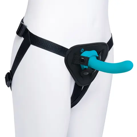 b-Vibe Every Body Strap-On Harness Set with 6 in. Silicone Dildo Peg