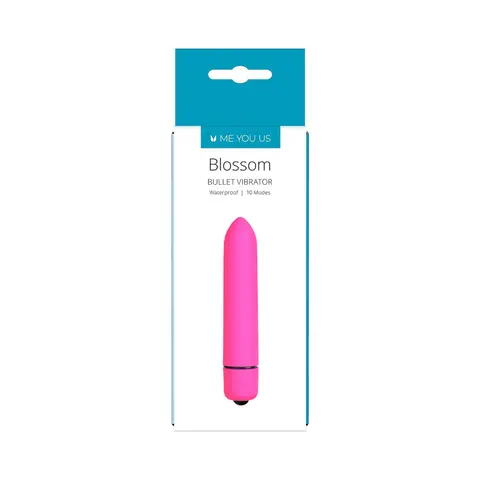 Me You Us Blossom 10 Mode Bullet Vibrator in Pink