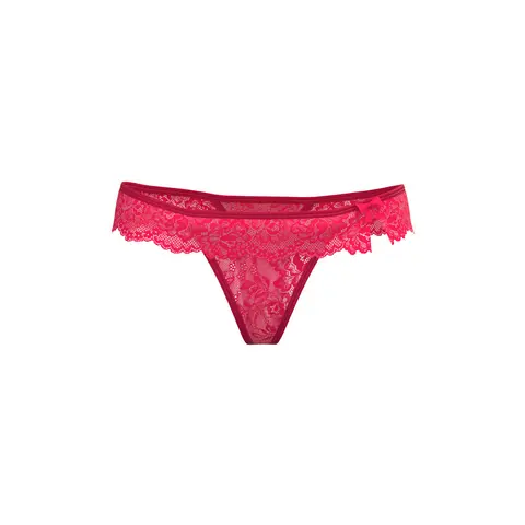 Magic Silk Get It Girl Flutter Thong Diva Pink L/XL