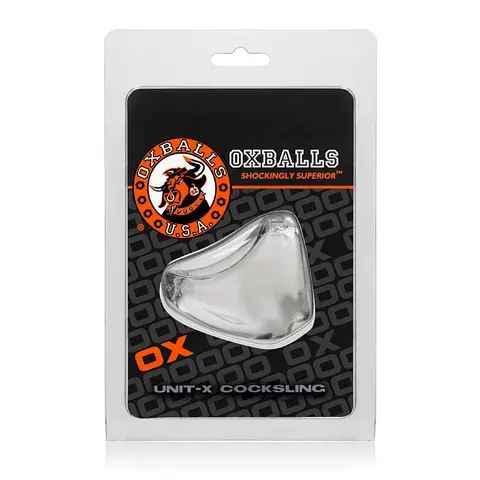 OxBalls Unit-X, Cocksling in Clear