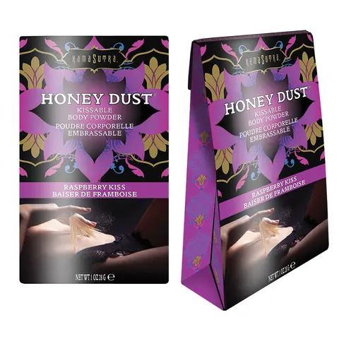 Kama Sutra Honey Dust Raspberry Kiss 1 oz.