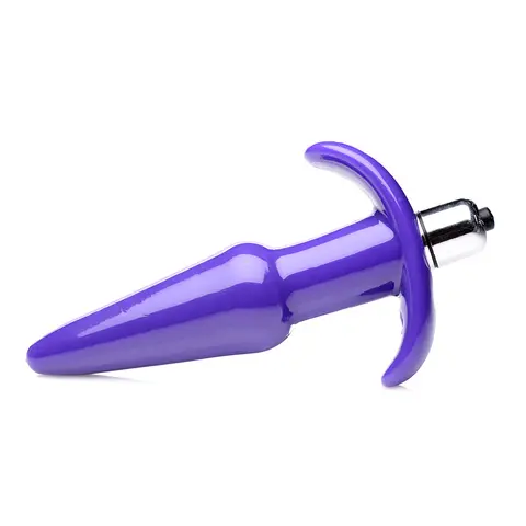 Frisky Thrilling Purple Smooth Anal Plug