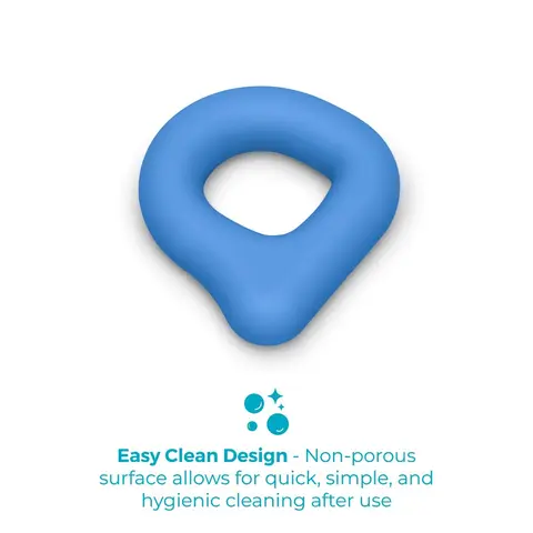 b-Vibe Flex Ring Drip Silicone C-Ring Blue