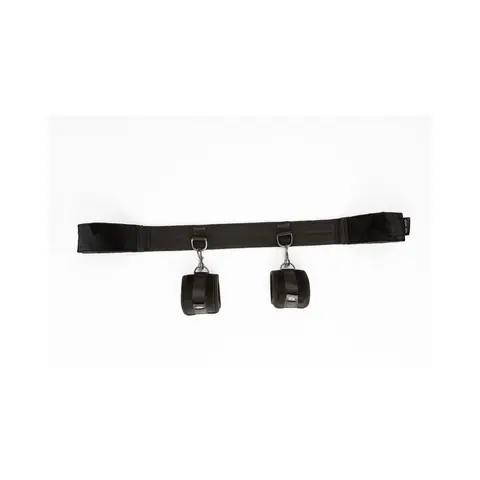 SEI MIO Spread the Love Ankle Spreader Bar with Wrist Cuffs