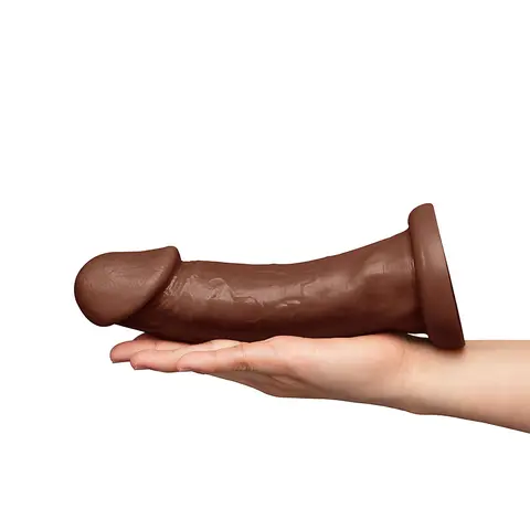 Together Tones 9 in. Realistic Dildo Dark