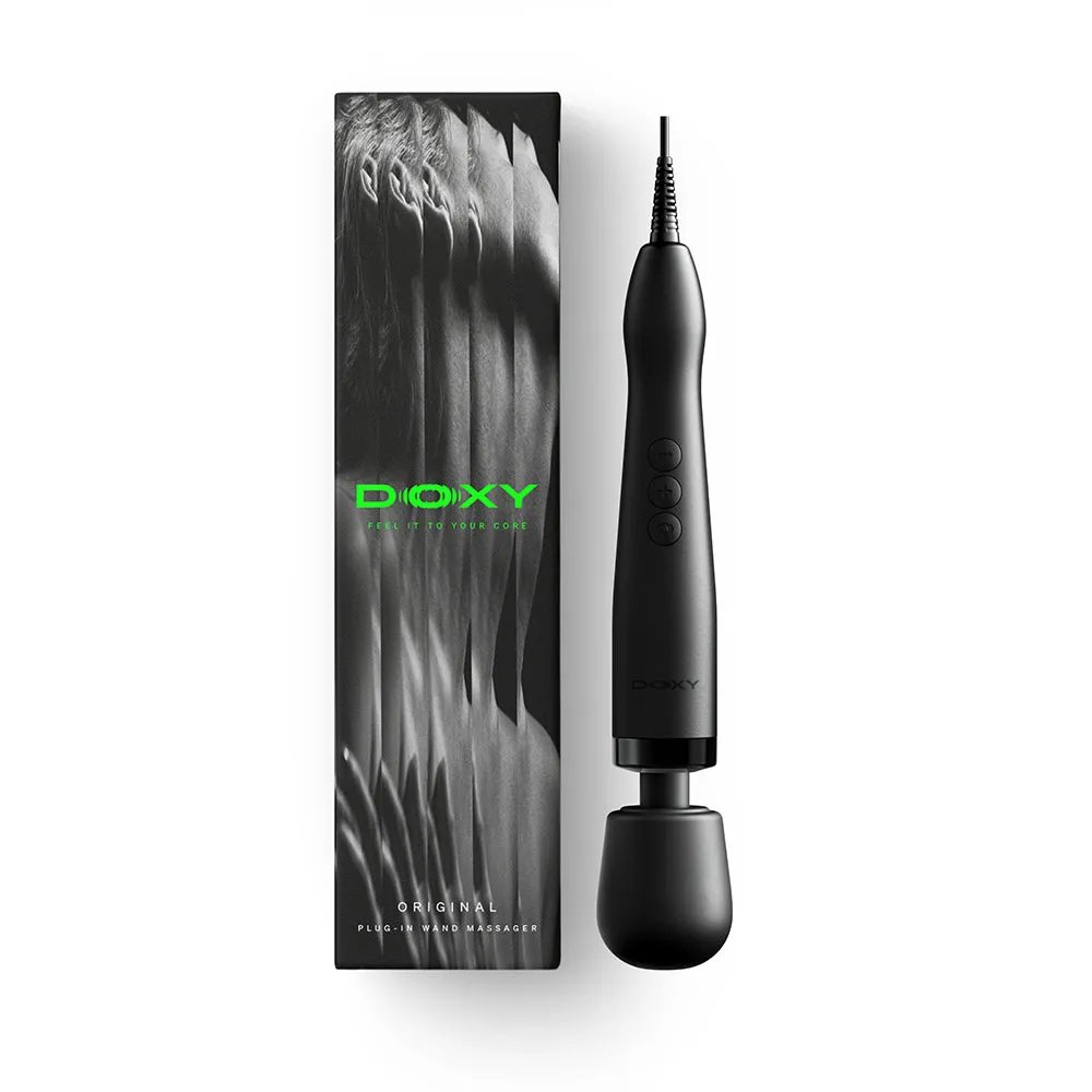 Doxy Original Massager Wand in Black