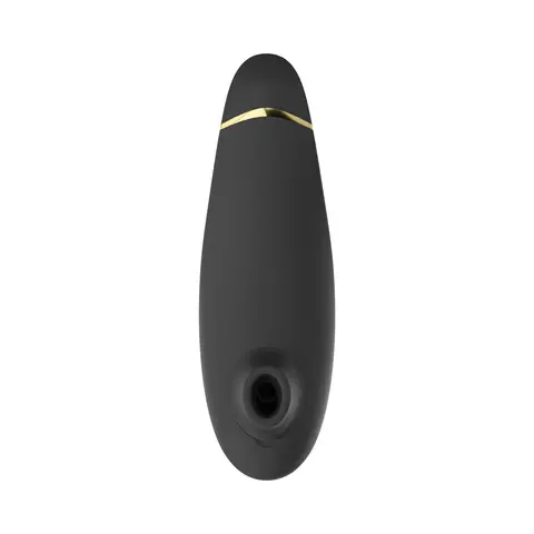 Womanizer Premium 2 Rechargeable Silicone Luxurious Pleasure Air Clitoral Stimulator in Black