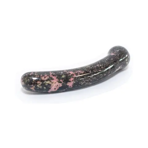Chakrubs Anahata Curve Rhodonite Wand