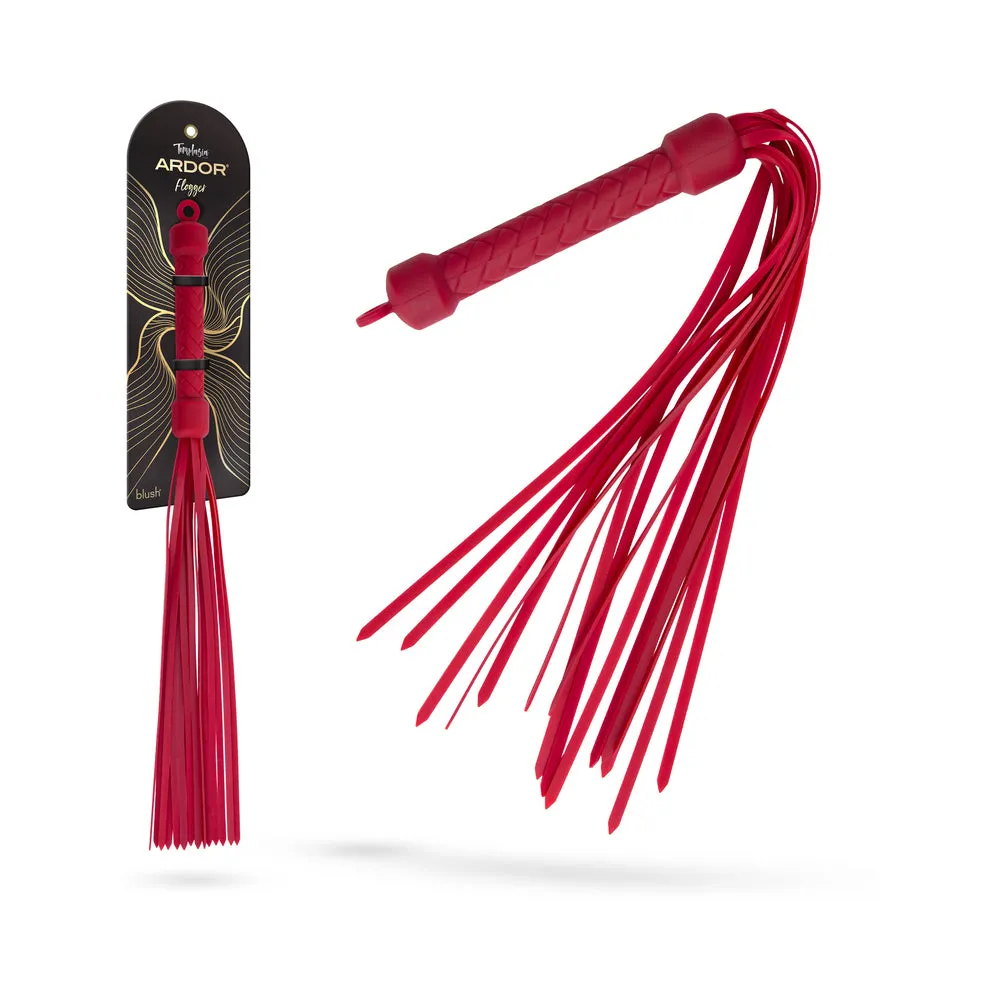 Temptasia Ardor Flogger in Red