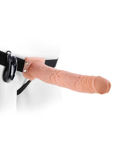 Fetish Fantasy Series - 11" Vibrating Hollow Strap-On