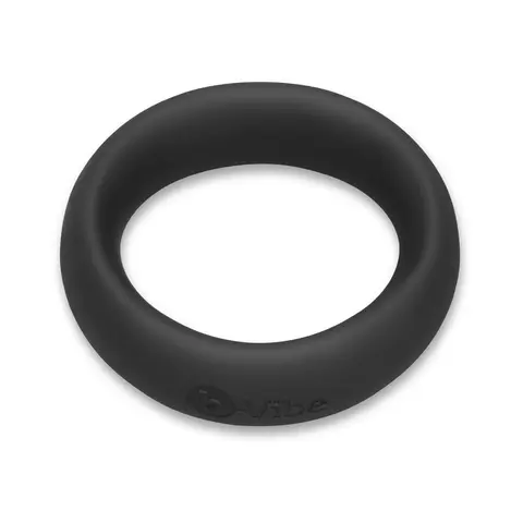 b-Vibe Snug Ring 45mm Snug Fit Silicone C-Ring in Black