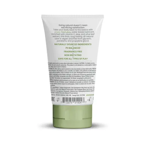Wicked Simply Natural Aqua Enhanced with Olive Leaf Extract 4oz