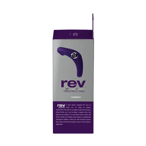 VeDO Rev Rechargeable Vibrating C-Ring in Purple
