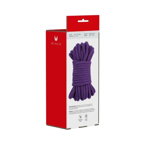 Me You Us Tie Me Up Rope 10m in Purple