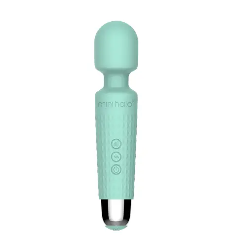 Mini Halo Wireless Wand 20X Silicone Minty Green