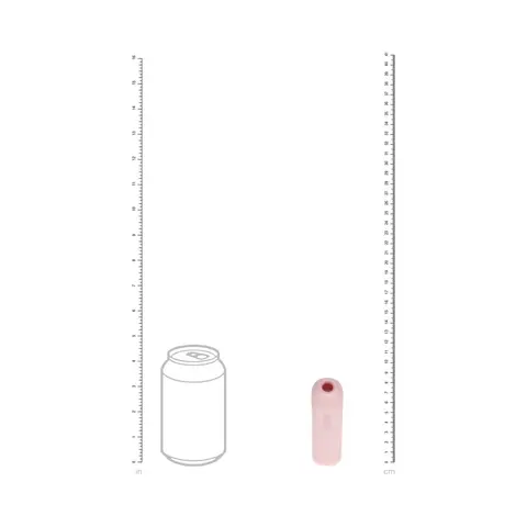 LoveLine Sweetie AirTapTech Rechargeable Vibrator Waterproof in Pink