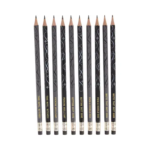 Calligraphuck Fucking Brilliant Pencils 10-Pack
