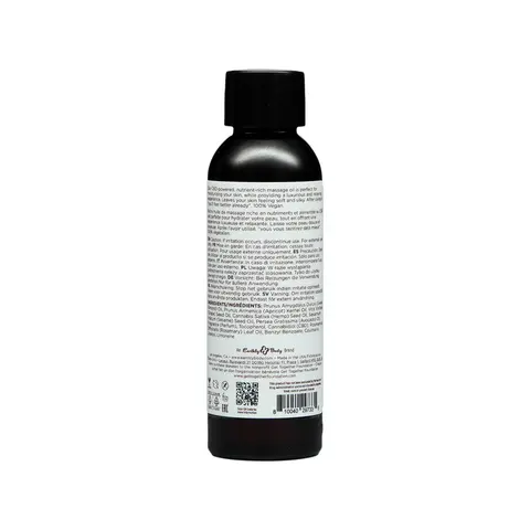 Earthly Body Hemp Seed CBD Relaxing Massage and Body Oil Lavender 2 oz.