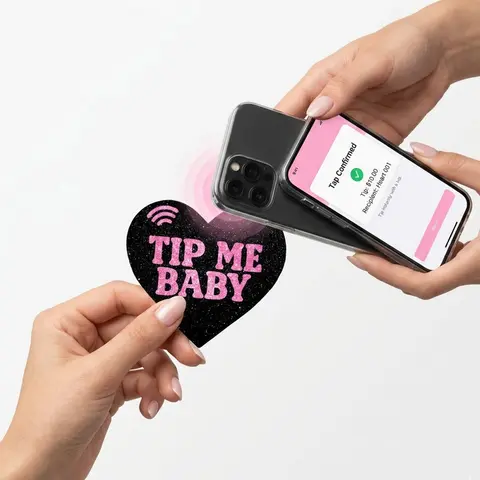 Neva Nude Tap Me Pink X Smart NFC Pasties