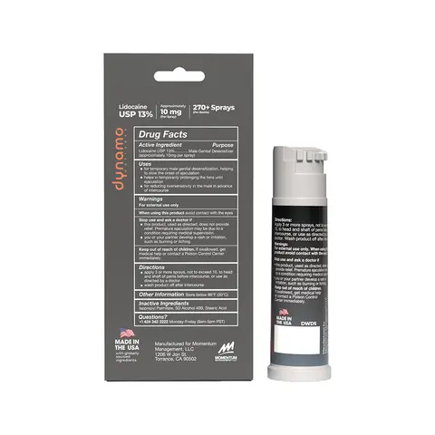 Dynamo Wellness Delay Spray - 49 ct plain box