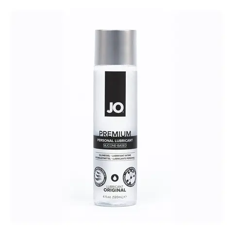 JO Premium Original Silicone-Based Lubricant 4 oz.