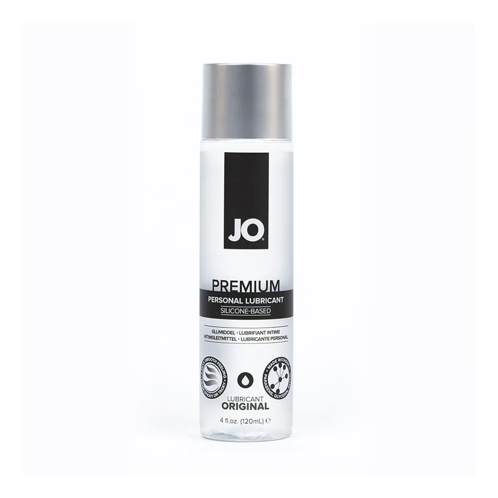 JO Premium Original Silicone-Based Lubricant 4 oz.