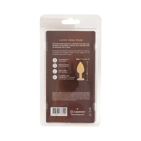 Camtoyz Anal Plug Lucio Copper