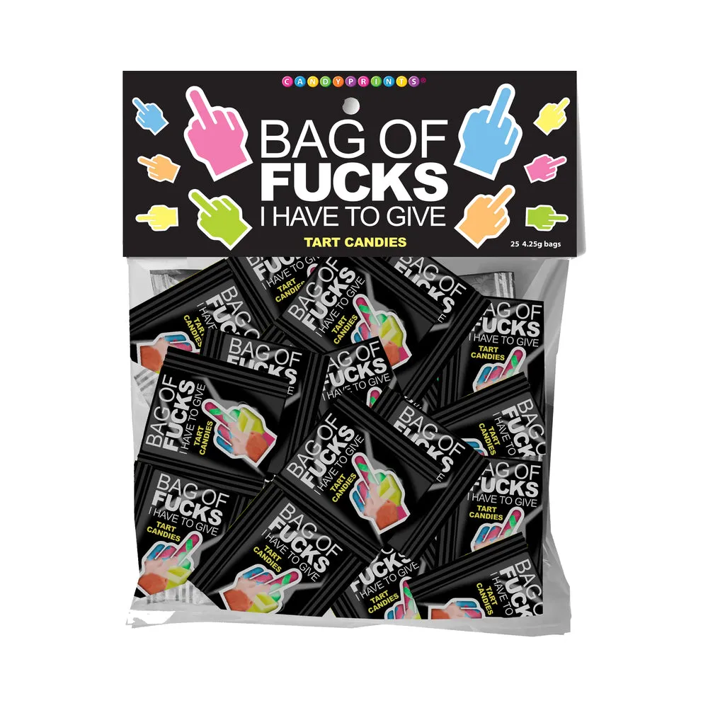 Bag Of Fucks I Have To Give Bag of 25