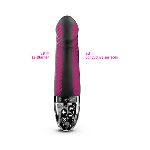 Mystim Real Deal Neal eStim Vibrator Black