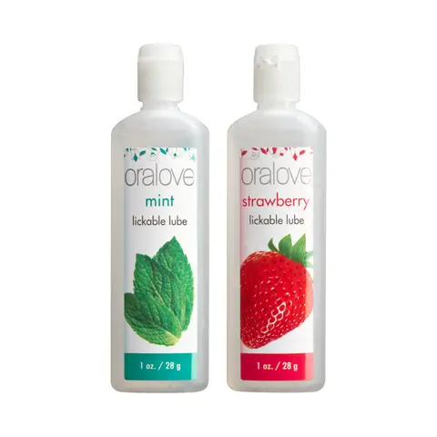 Oralove Delicious Duo Strawberry and Mint