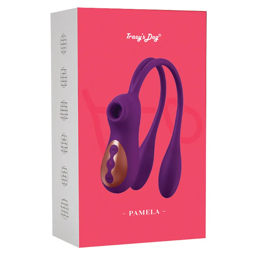 Tracy's Dog Pamela Sucking Vibrator Purple