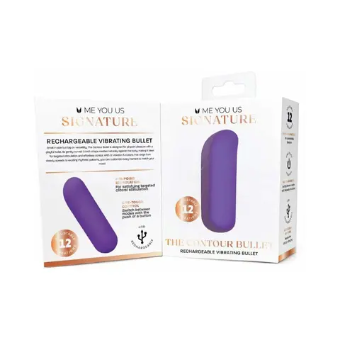 Me You Us Signature The Contour Bullet in Purple