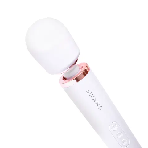 Le Wand Plug-In Vibrating Massager in White