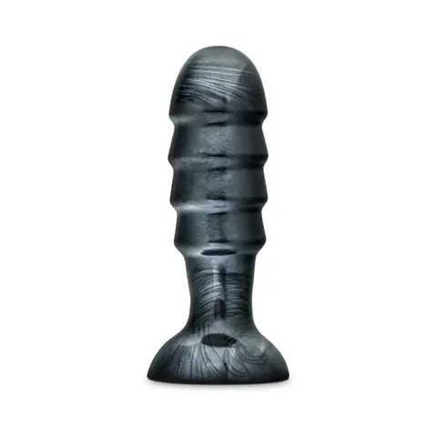Jet Bruiser 7.5 in. Anal Plug Carbon Metallic Black