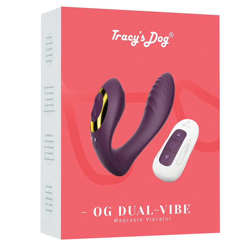 Tracy's Dog Wearable Panty Vibrator with Remote Control Purple
