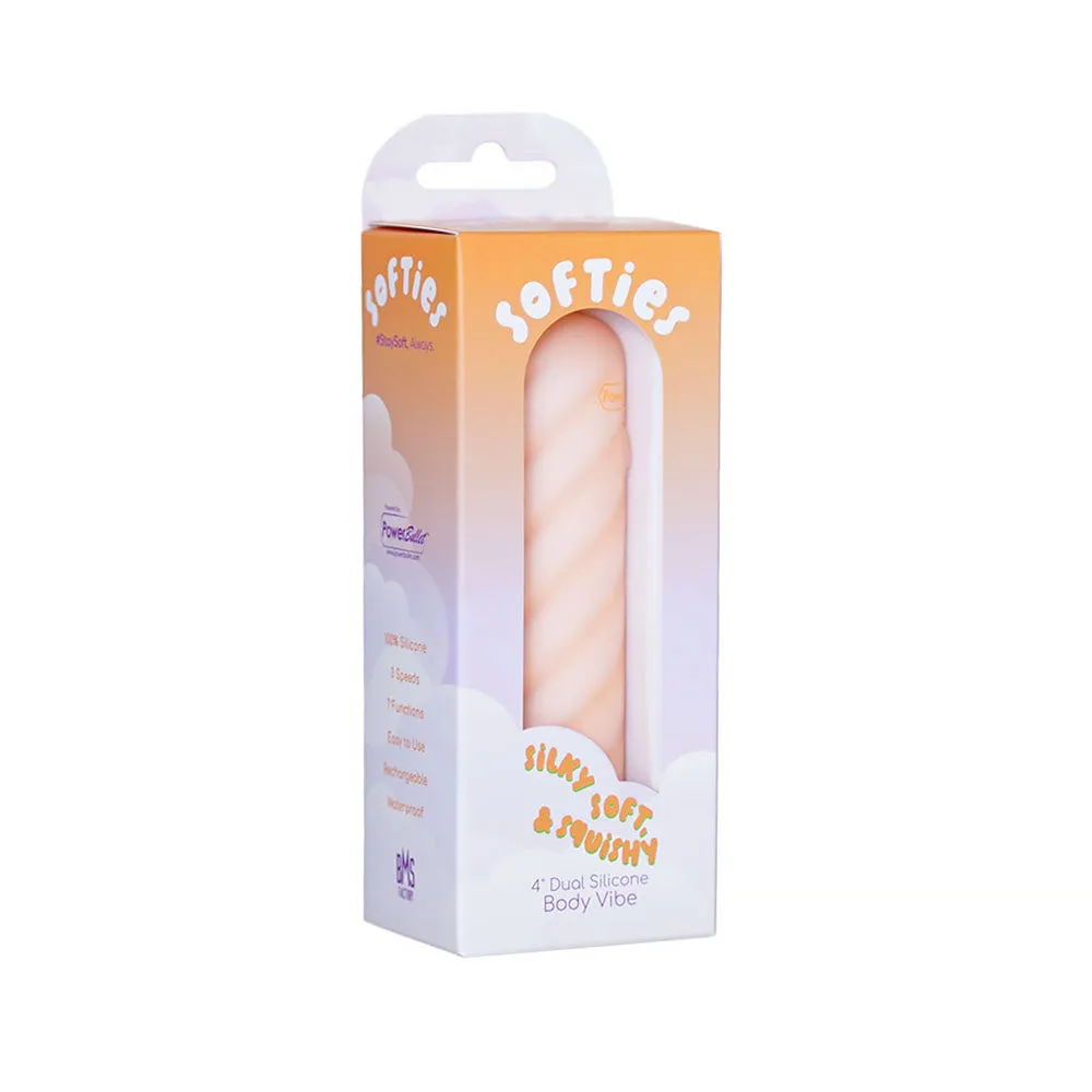 Softies Dual Layer Bullet 4 in. in Orange