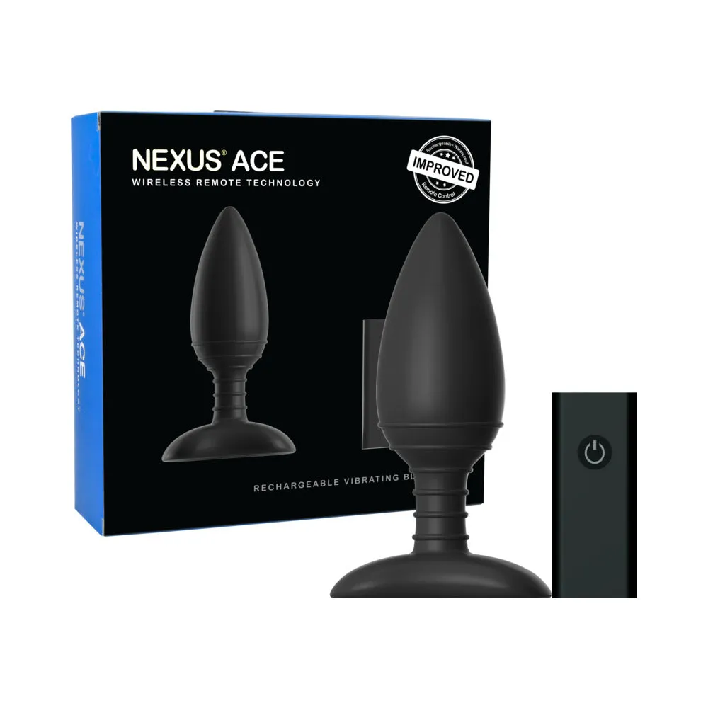 Nexus Ace Large Remote Control Vibrating Butt Plug