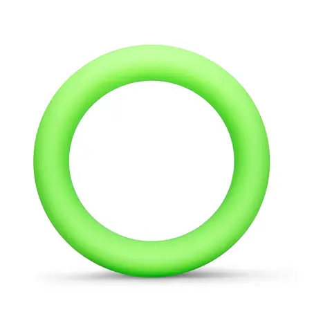 b-Vibe Snug Ring 45mm Snug Fit Silicone C-Ring in Green
