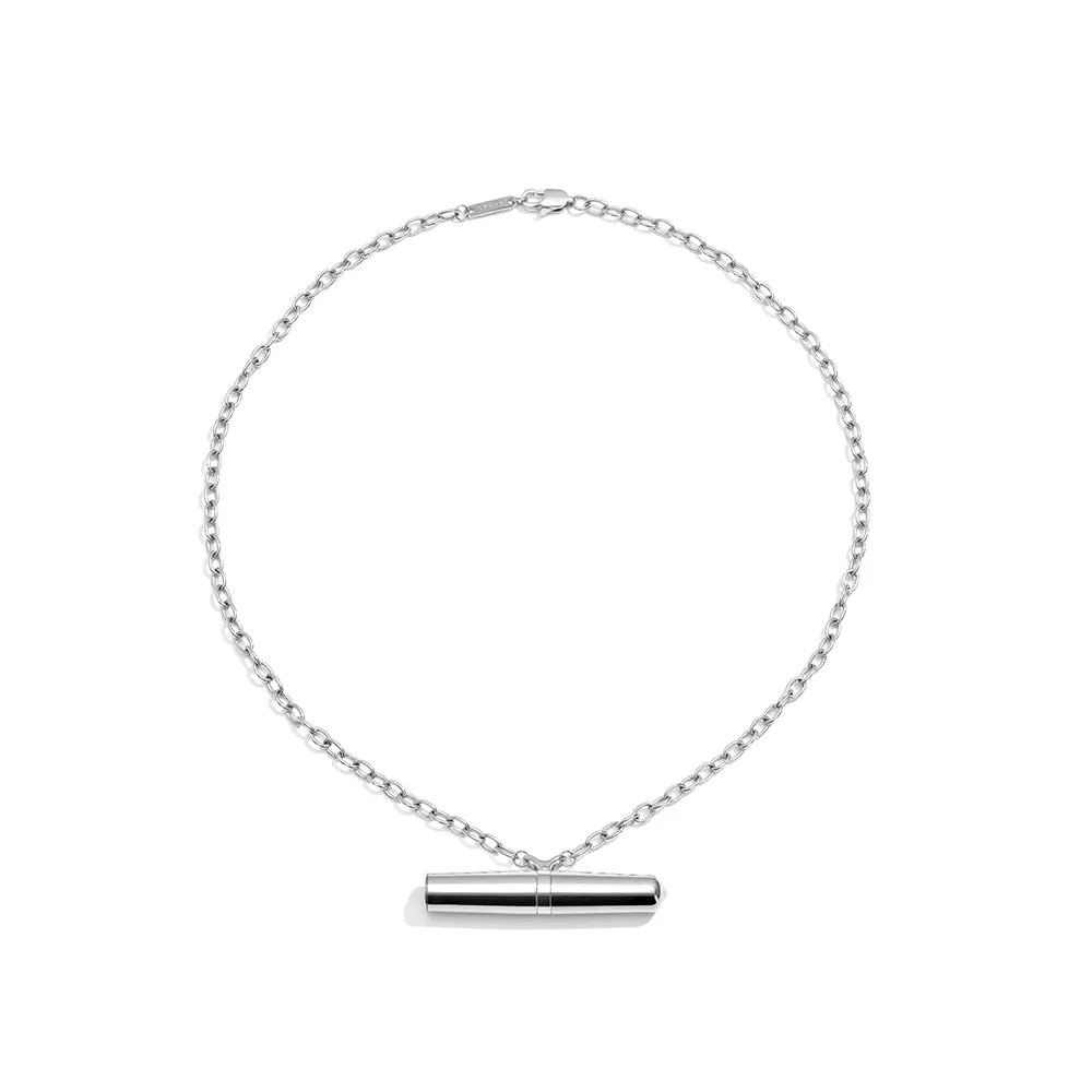 Crave Tease Necklace in Silver