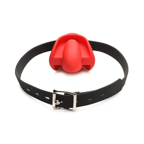 Master Series Extreme Silicone Gag with Locking Strap