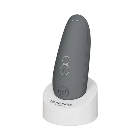 Womanizer Starlet 3 Rechargeable Silicone Compact Pleasure Air Clitoral Stimulator Turquoise in Gray