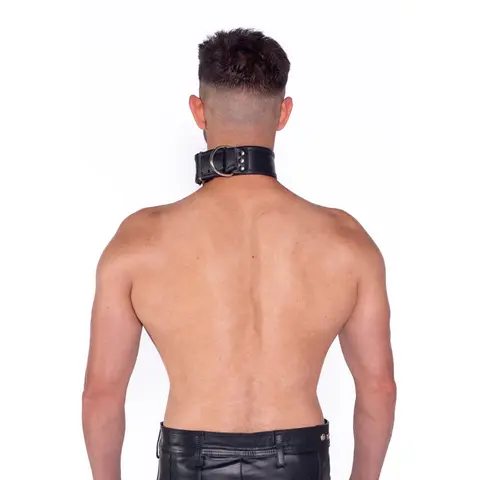 Prowler RED Leather Collar L/XL