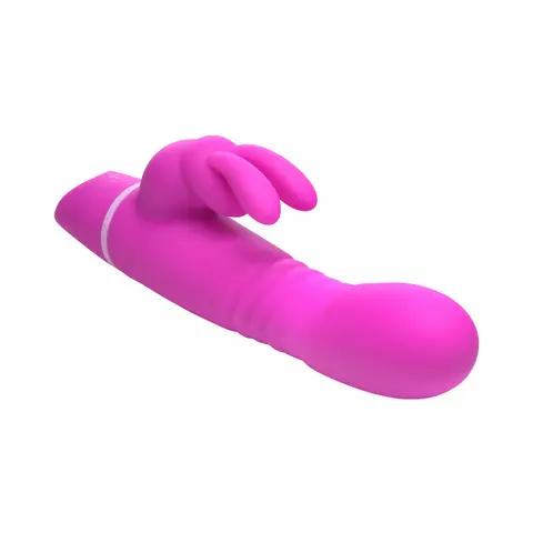 BANG! Silicone Rabbit Vibrator in Purple
