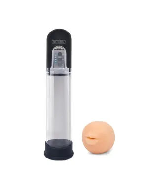 2-in-1 blowjob auto sucker & penis enlarger pump