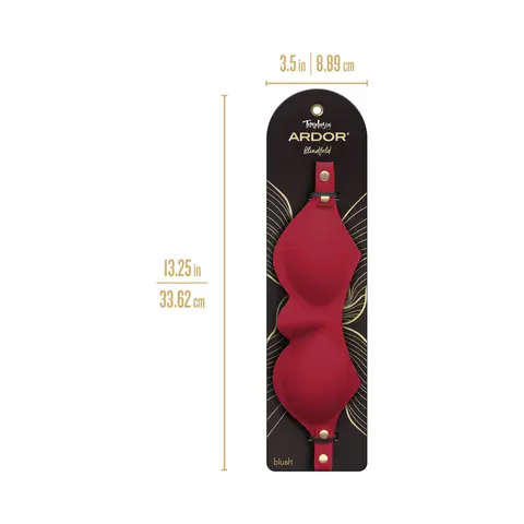 Temptasia Ardor Blindfold in Red