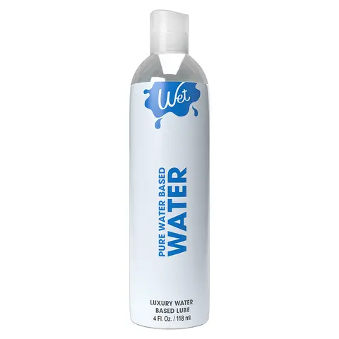 Wet Water Luxury Waterbased Lubricant 4 oz.