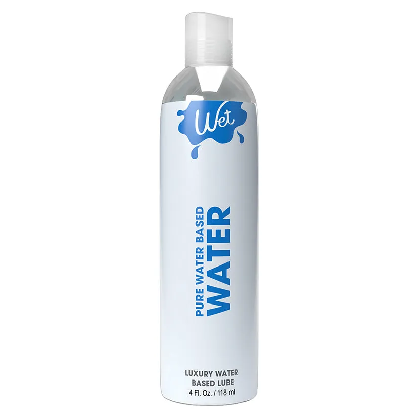 Wet Water Luxury Waterbased Lubricant 4 oz.