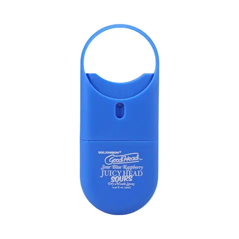 GoodHead Juicy Head Dry Mouth Spray To-Go Sour Blue Raspberry 0.3 oz.